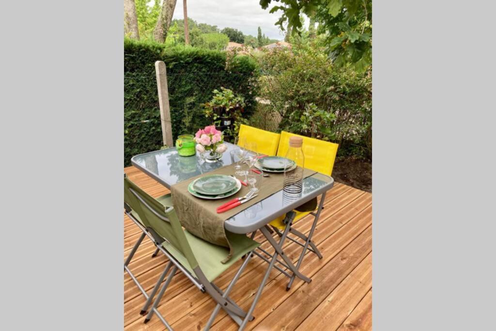 Charmant Chalet Avec Une Grande Terrasse Au Pyla La Teste-de-Buch Εξωτερικό φωτογραφία