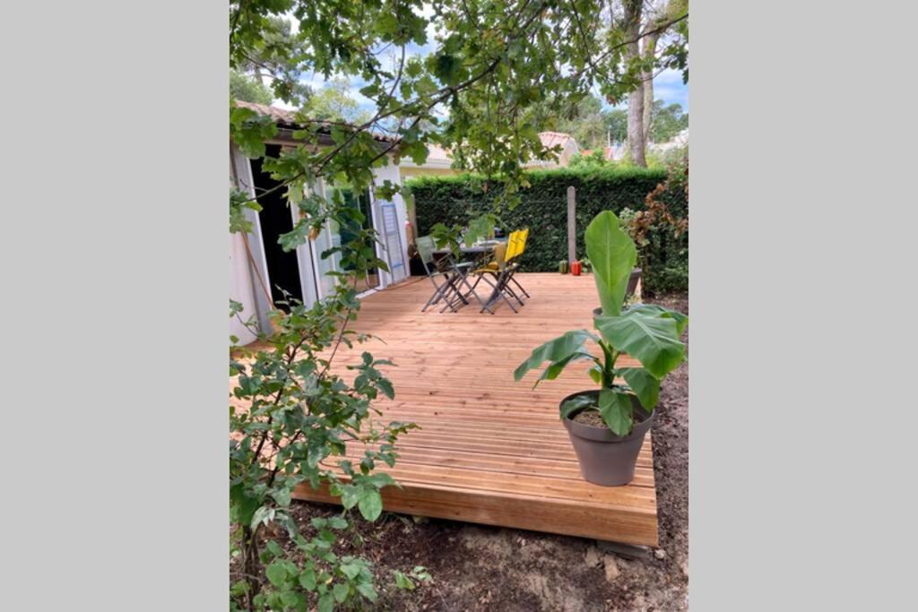 Charmant Chalet Avec Une Grande Terrasse Au Pyla La Teste-de-Buch Εξωτερικό φωτογραφία